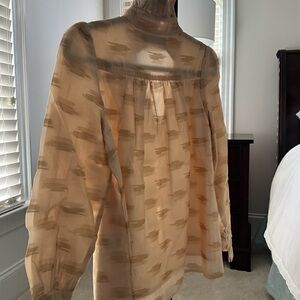 CK BRADLEY Aspen Blouse in Gold Rush -small